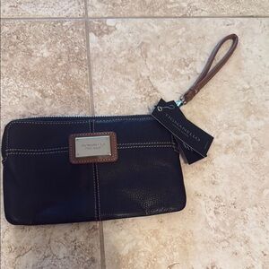 Tignanello Elegant Black Wristlet